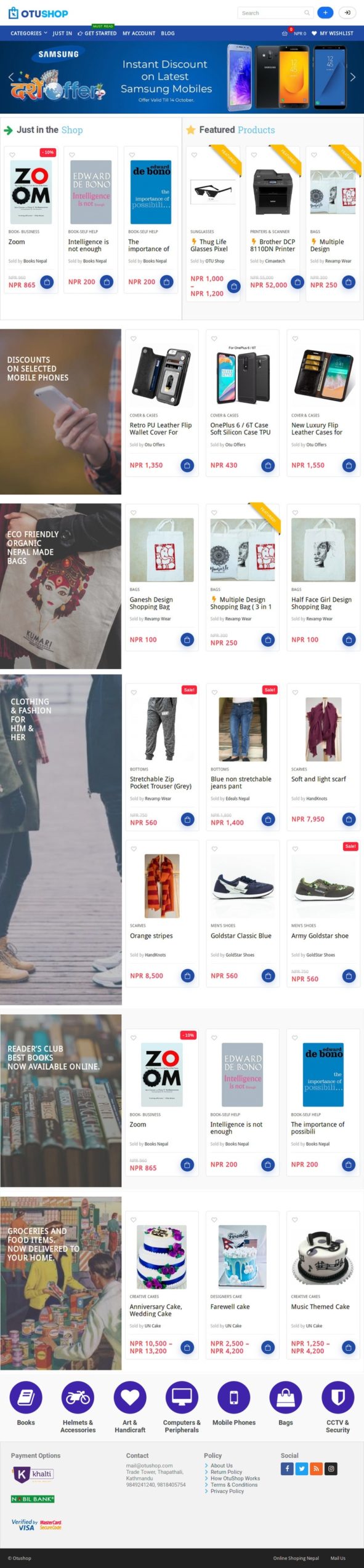 OtuShop.com - eCommerce website 1 OtuShop.com - eCommerce website 1